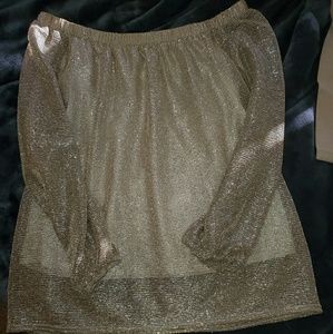 Off the shoulder shirt